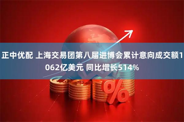 正中优配 上海交易团第八届进博会累计意向成交额1062亿美元 同比增长514%